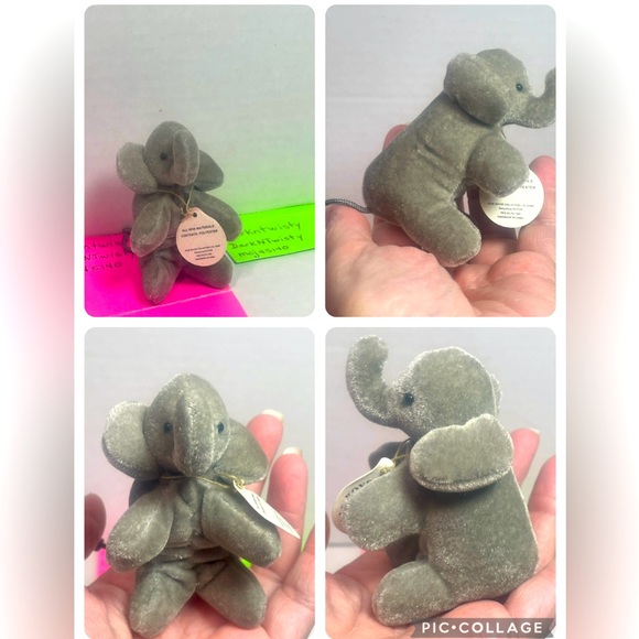 Vintage NWT Boyd’s Bears T F Wuzzie Elephant - Picture 14 of 14